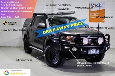 2017 Ford Ranger XLS Utility PX MkII for sale in Melbourne - Inner South
