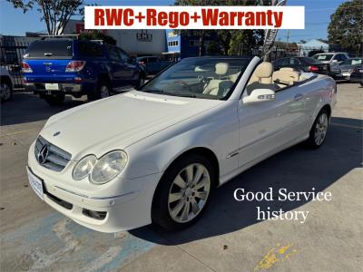 2006 MERCEDES-BENZ CLK350 AVANTGARDE 2D CABRIOLET C209 MY06 for sale in Brisbane South