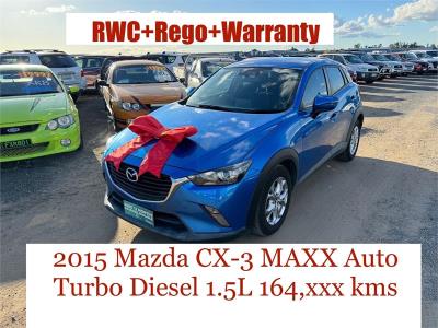 2015 MAZDA CX-3 MAXX (FWD) 4D WAGON DK for sale in Brisbane South