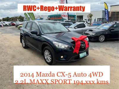 2014 MAZDA CX-5 MAXX SPORT (4x4) 4D WAGON MY13 UPGRADE for sale in Brisbane South