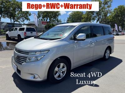2010 NISSAN ELGRAND RIDER 4D WAGON E52 for sale in Brisbane South