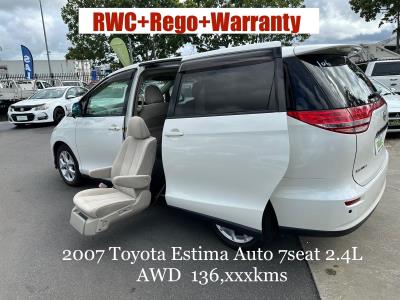 2007 TOYOTA ESTIMA AERAS G 5D WAGON AHR20W for sale in Brisbane South