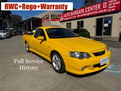 2005 FORD FALCON XR6 UTILITY BA MKII for sale in Brisbane South