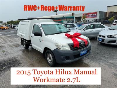 2015 TOYOTA HILUX WORKMATE C/CHAS TGN16R MY14 for sale in Brisbane South