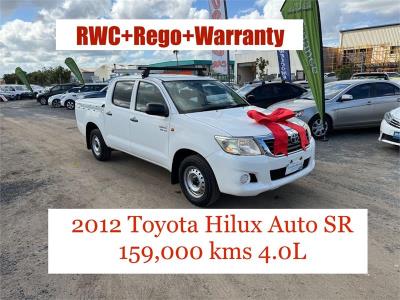 2012 TOYOTA HILUX SR DUAL CAB P/UP GGN15R MY12 for sale in Brisbane South