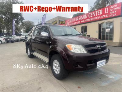 2005 TOYOTA HILUX SR5 (4x4) DUAL CAB P/UP GGN25R for sale in Brisbane South
