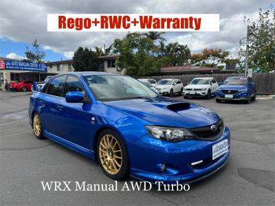 2010 SUBARU IMPREZA WRX (AWD) 4D SEDAN MY10 for sale in Brisbane South