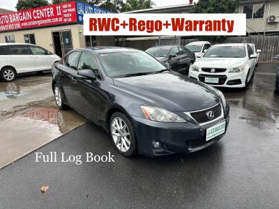 2011 LEXUS IS250 PRESTIGE 4D SEDAN GSE20R MY11 for sale in Brisbane South