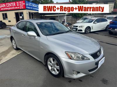 2006 LEXUS IS250 PRESTIGE 4D SEDAN GSE20R for sale in Brisbane South
