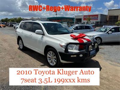 2010 TOYOTA KLUGER ALTITUDE (FWD) 7 SEAT 4D WAGON GSU40R MY11 UPGRADE for sale in Brisbane South