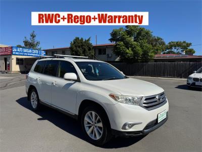 2013 TOYOTA KLUGER ALTITUDE (FWD) 7 SEAT 4D WAGON GSU40R MY12 for sale in Brisbane South