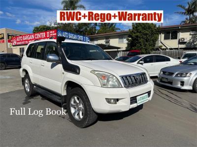 2005 TOYOTA LANDCRUISER PRADO GXL (4x4) 4D WAGON GRJ120R for sale in Brisbane South