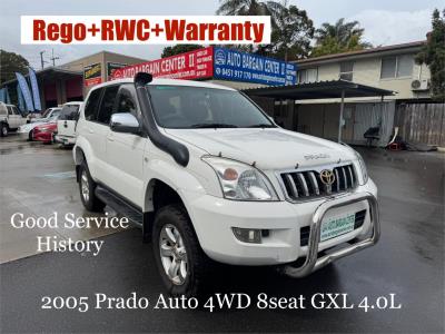 2005 TOYOTA LANDCRUISER PRADO GXL (4x4) 4D WAGON GRJ120R for sale in Brisbane South