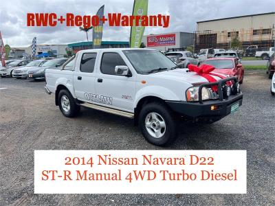 2014 NISSAN NAVARA ST-R (4x4) DUAL CAB P/UP D22 SERIES 5 for sale in Brisbane South