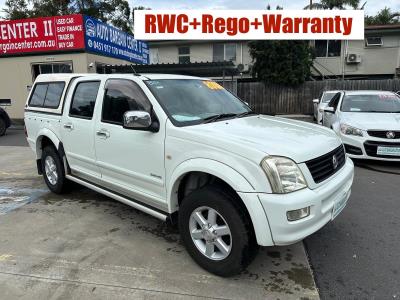 2003 HOLDEN RODEO LT CREW CAB P/UP RA for sale in Brisbane South