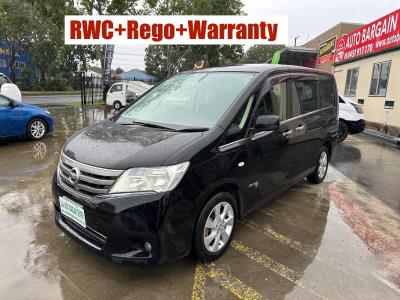 2013 NISSAN SERENA HIGHWAY STAR G (HYBRID) 4D WAGON C26 for sale in Brisbane South
