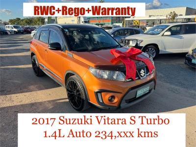 2017 SUZUKI VITARA S TURBO (2WD) 4D WAGON LY for sale in Brisbane South