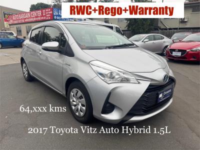 2017 TOYOTA VITZ F (HYBRID) 5D HATCHBACK NHP130 for sale in Brisbane South