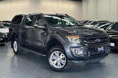 2014 FORD RANGER WILDTRAK 3.2 (4x4) CREW CAB UTILITY PX for sale in Melbourne - South East