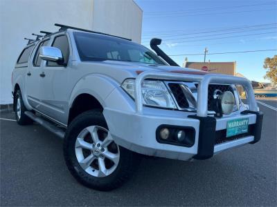 2012 NISSAN NAVARA ST-X 550 (4x4) DUAL CAB UTILITY D40 MY12 for sale in Chester Hill