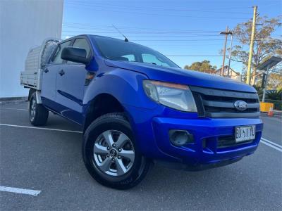 2013 FORD RANGER XL 2.2 HI-RIDER (4x2) CREW CAB P/UP PX for sale in Chester Hill