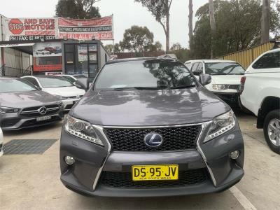 2015 LEXUS RX450h F-SPORT 4D WAGON GYL15R MY12 for sale in South Wentworthville
