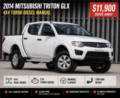 2014 Mitsubishi Triton GLX Utility MN MY15 for sale in Cheltenham
