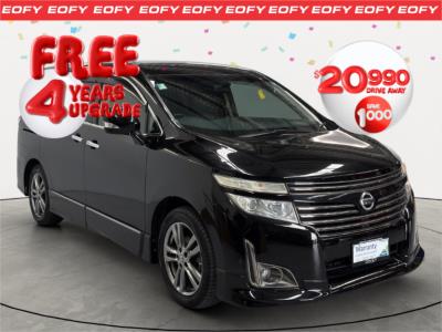 2013 Nissan Elgrand Highway Star People Mover TE52 for sale in Geelong Districts