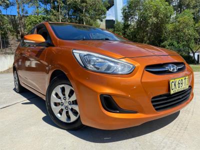 2015 HYUNDAI ACCENT ACTIVE 5D HATCHBACK RB2 MY15 for sale in Five Dock