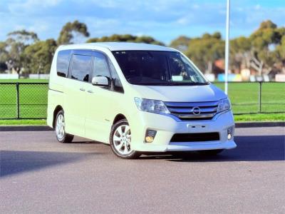 2013 Nissan Serena Highway Star S-Hybrid  V Aero  Mode Van HFC26 for sale in Melbourne - West