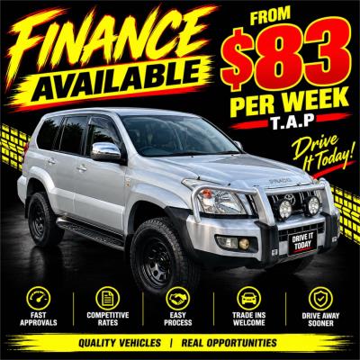 2004 TOYOTA LANDCRUISER PRADO GXL (4x4) 4D WAGON GRJ120R for sale in Underwood