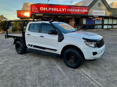 2013 FORD RANGER XL 3.2 (4x4) DUAL C/CHAS PX for sale in Underwood