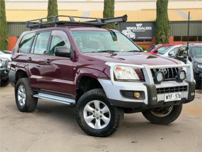 2003 TOYOTA LANDCRUISER PRADO GX (4x4) 4D WAGON KZJ120R for sale in Ottoway