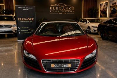 2010 AUDI R8 SPYDER 5.2 FSI QUATTRO 2D CONVERTIBLE for sale in Minchinbury