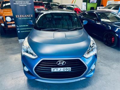 2015 HYUNDAI VELOSTER SR TURBO BLUE INTERIOR 3D COUPE FS5 SERIES 2 MY16 for sale in Minchinbury
