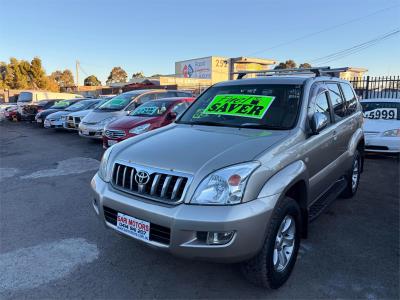 2005 TOYOTA LANDCRUISER PRADO GXL (4x4) 4D WAGON KZJ120R for sale in Lansvale