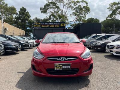 2013 HYUNDAI ACCENT ACTIVE 5D HATCHBACK RB2 for sale in Adelaide - North