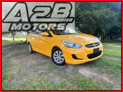 2016 HYUNDAI ACCENT ACTIVE 4D SEDAN RB3 MY16 for sale in Aitkenvale