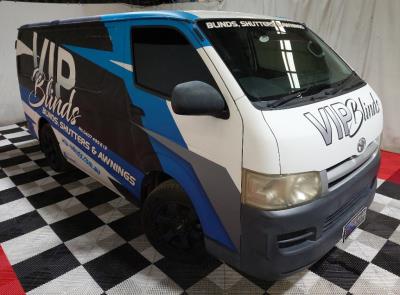2007 Toyota Hiace IN AUCTION AT LLOYDS Van KDH201R LWB KDH201R for sale in Carrara