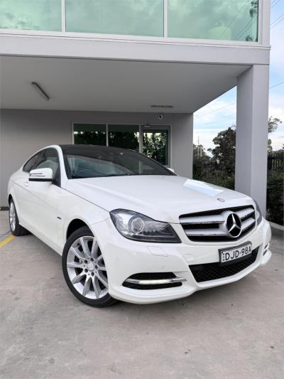 2012 MERCEDES-BENZ C180 BE 2D COUPE W204 MY11 for sale in Mulgrave