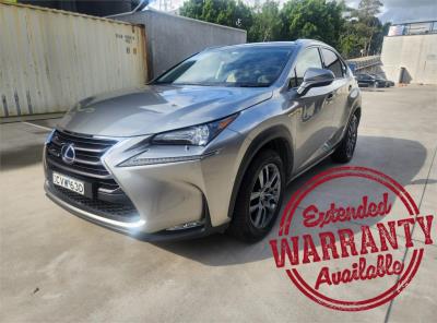 2014 LEXUS NX300h LUXURY HYBRID (FWD) 4D WAGON AYZ10R for sale in Strathfield South