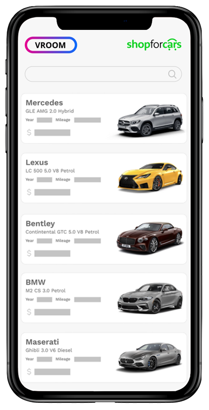Find your vehicle - Car Finance